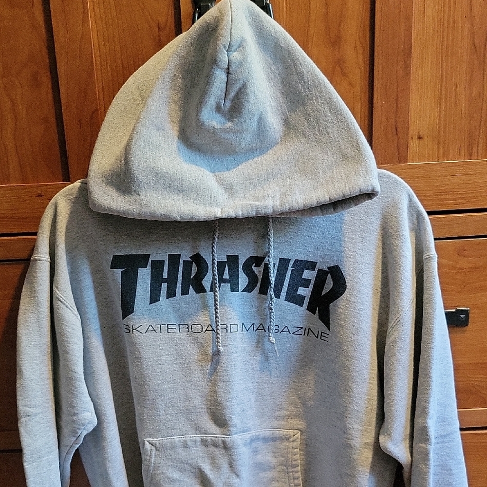 Thrasher Gray Sweatshirt Casual Wear